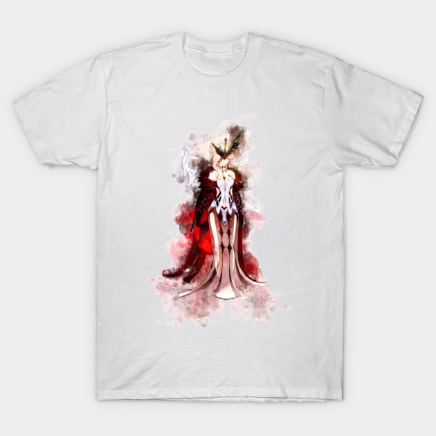 Genshin Impact - Signora *watercolor* T-Shirt by Stylizing4You